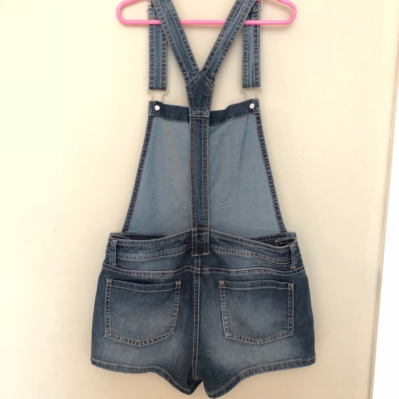 Forever 21 Girls Short Overalls - Picture 2 of 3